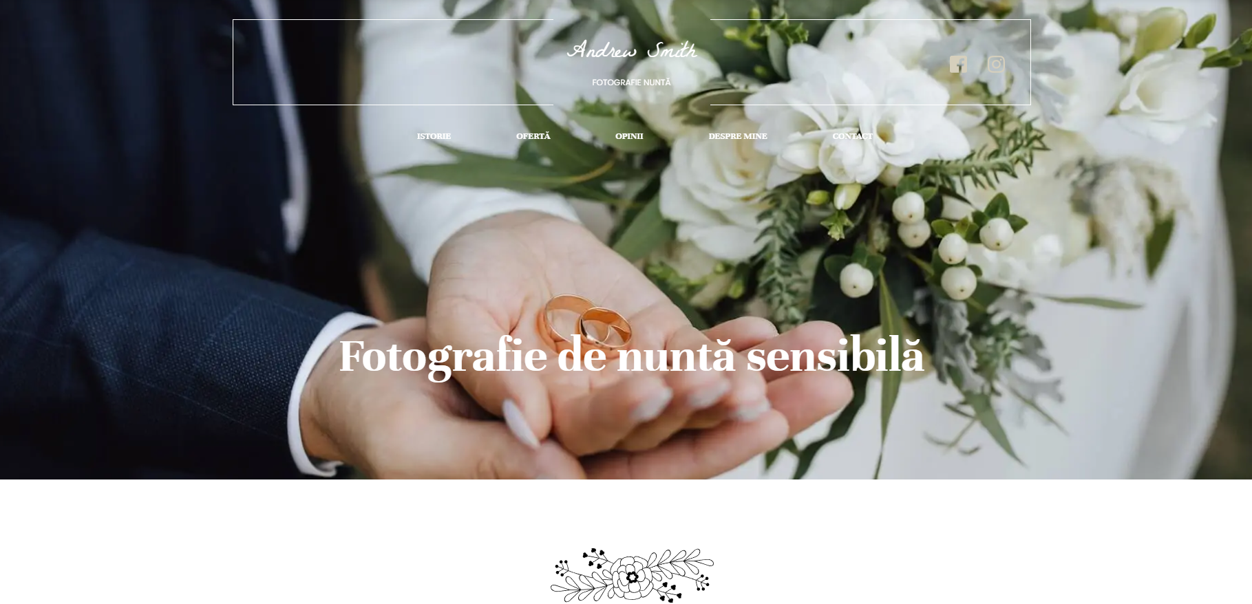 Website template evenimente